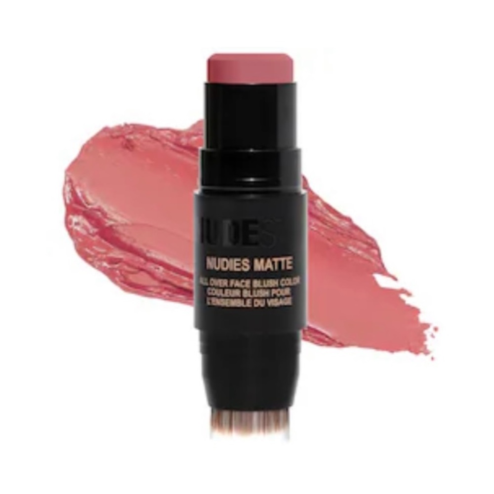 NUDESTIX Nudies Matte Blush Stick in Cherie - Picture 1 of 1